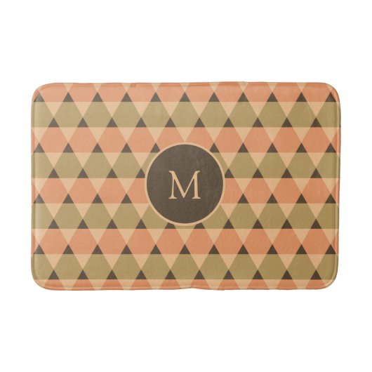 Dreiecke Muster Badematte (Vorderseite)