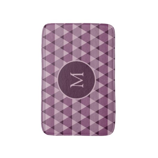 Dreiecke Muster Badematte (Vorderseite Vertikal)