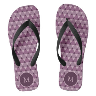 Dreiecke-Muster Badesandalen