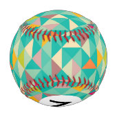 Dreiecke Muster Baseball (Rückseite)