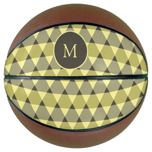 Dreiecke Muster Basketball (Vorderseite)