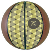 Dreiecke Muster Basketball (Vertikal)