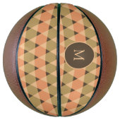 Dreiecke Muster Basketball (Vertikal)