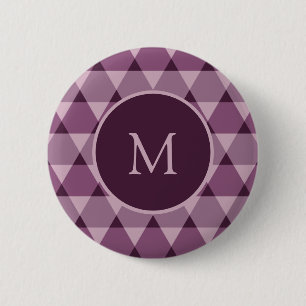 Dreiecke Muster Button