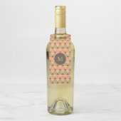 Dreiecke Muster Flaschenanhänger (Auf Flasche)