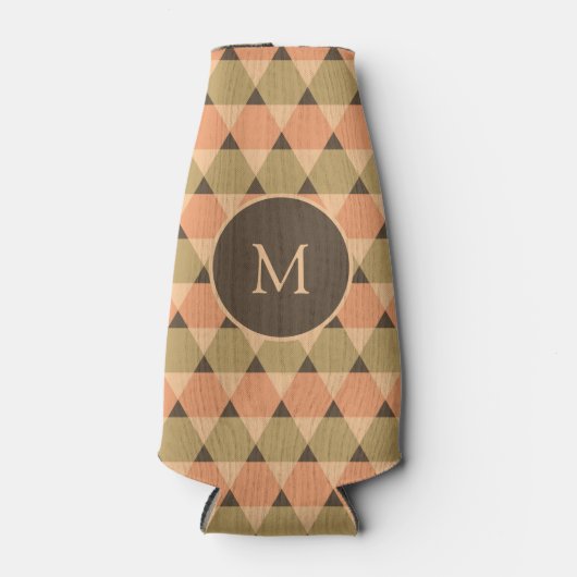 Dreiecke Muster Flaschenkühler (Vorderseite)