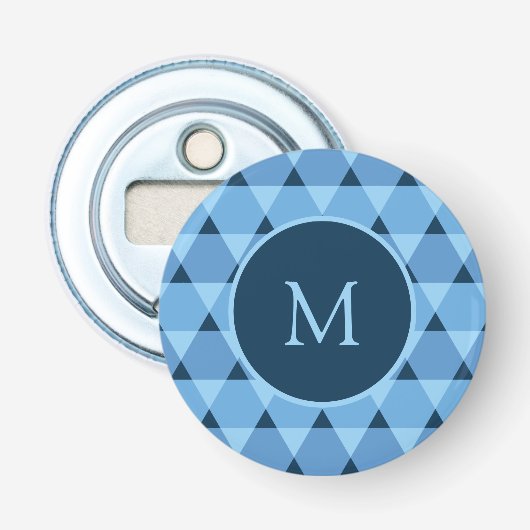 Dreiecke Muster Flaschenöffner (Vorderseite)