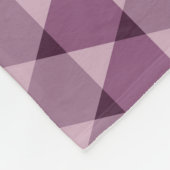 Dreiecke Muster Fleecedecke (Ecke)