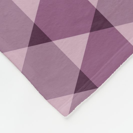 Dreiecke Muster Fleecedecke (Ecke)