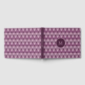 Dreiecke Muster Gästebuch (Voll)