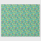 Dreiecke Muster Geschenkpapier (Flach)