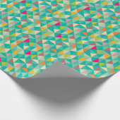 Dreiecke Muster Geschenkpapier (Ecke)
