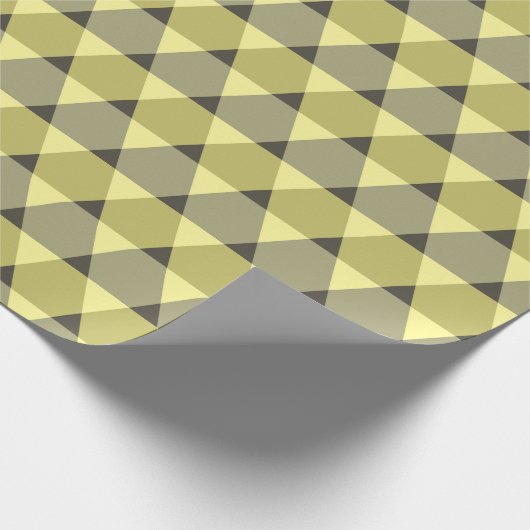 Dreiecke Muster Geschenkpapier (Ecke)