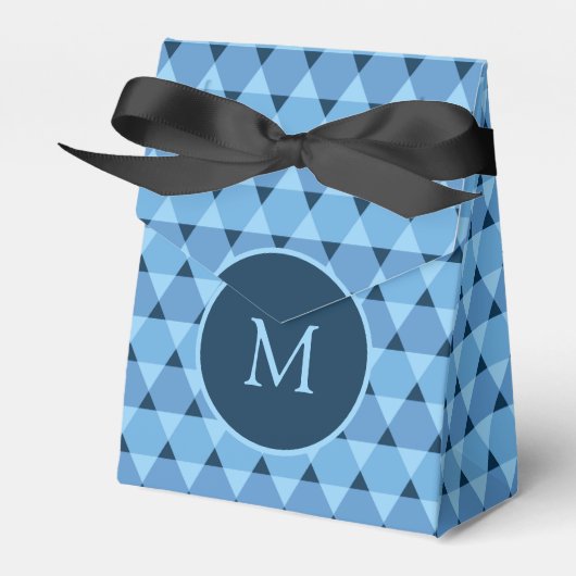 Dreiecke Muster Geschenkschachtel (Vorderseite)