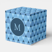 Dreiecke Muster Geschenkschachtel (Rückseite)