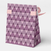 Dreiecke Muster Geschenkschachtel (Rückseite)