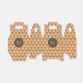 Dreiecke Muster Geschenkschachtel (Ungefaltet)