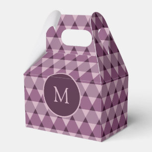 Dreiecke Muster Geschenkschachtel