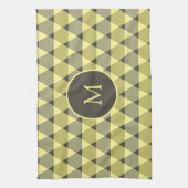 Dreiecke Muster Geschirrtuch (Vertikal)