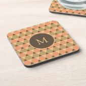 Dreiecke Muster Getränkeuntersetzer (Linke Seite)