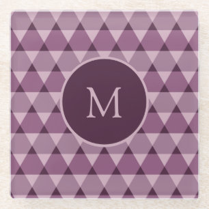 Dreiecke Muster Glasuntersetzer