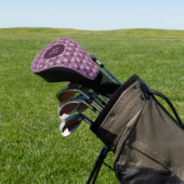 Dreiecke Muster Golf Headcover (In SItu)