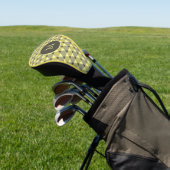 Dreiecke Muster Golf Headcover (In SItu)