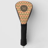 Dreiecke Muster Golf Headcover (Vorderseite)