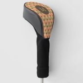 Dreiecke Muster Golf Headcover (angewinkelt)