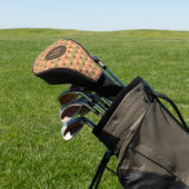 Dreiecke Muster Golf Headcover (In SItu)