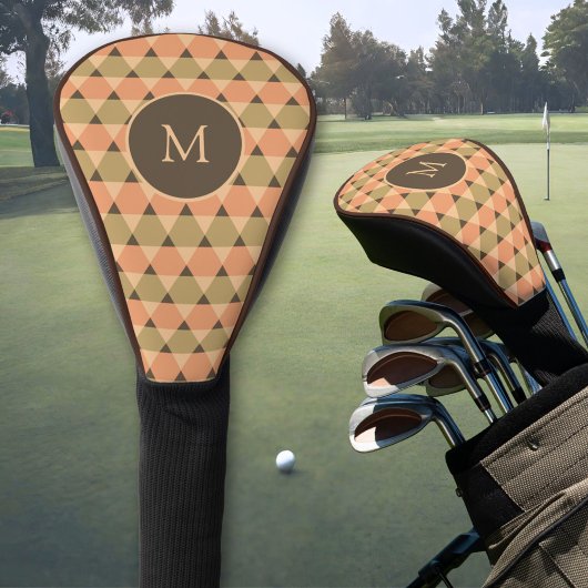 Dreiecke Muster Golf Headcover
