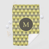 Dreiecke Muster Golfhandtuch (Insitu)