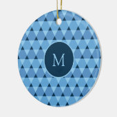 Dreiecke Muster Keramik Ornament (Links)