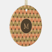 Dreiecke Muster Keramik Ornament (Rechts)