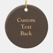 Dreiecke Muster Keramik Ornament (Hinten)