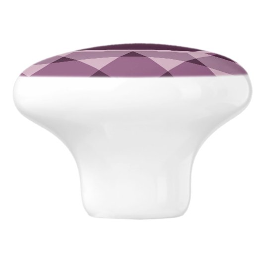 Dreiecke Muster Keramikknauf (Seitenansicht)