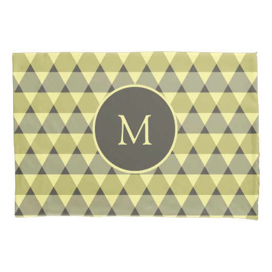 Dreiecke Muster Kissenbezug (Vorderseite)