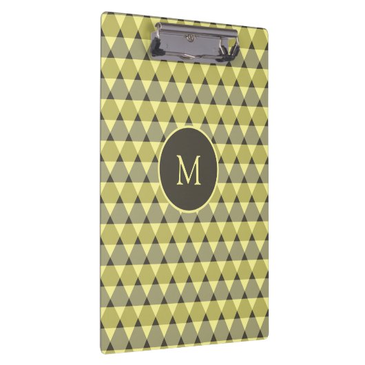 Dreiecke Muster Klemmbrett (Rechts)