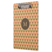 Dreiecke Muster Klemmbrett (Links)