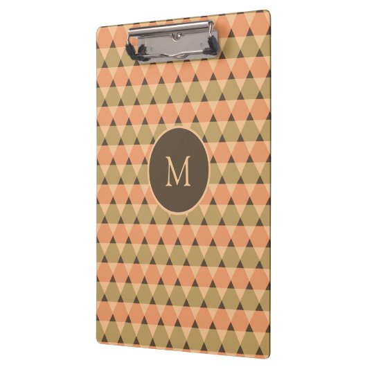 Dreiecke Muster Klemmbrett (Links)