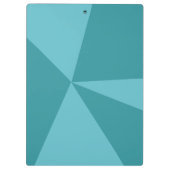 Dreiecke Muster Klemmbrett (Rückseite)