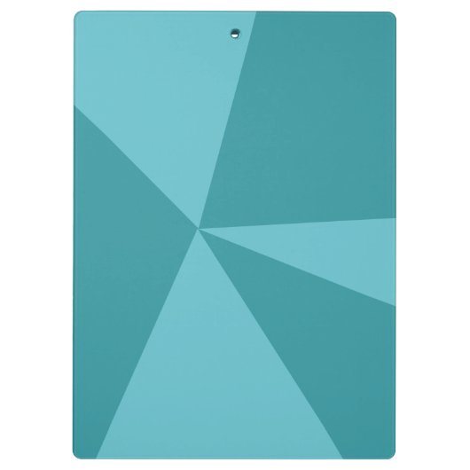 Dreiecke Muster Klemmbrett (Rückseite)