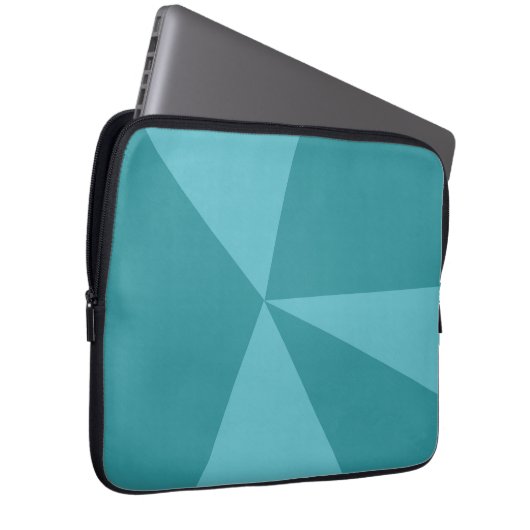 Dreiecke Muster Laptopschutzhülle (Vorne Rechts)