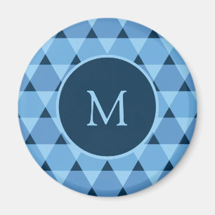 Dreiecke Muster Magnet
