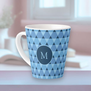 Dreiecke Muster Milchtasse