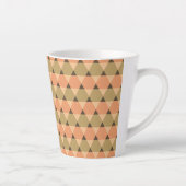 Dreiecke Muster Milchtasse (Rechts)