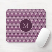 Dreiecke Muster Mousepad (Mit Mouse)