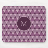 Dreiecke Muster Mousepad (Vorne)