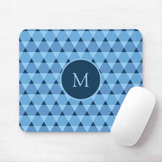 Dreiecke Muster Mousepad (Mit Mouse)