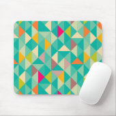 Dreiecke Muster Mousepad (Mit Mouse)